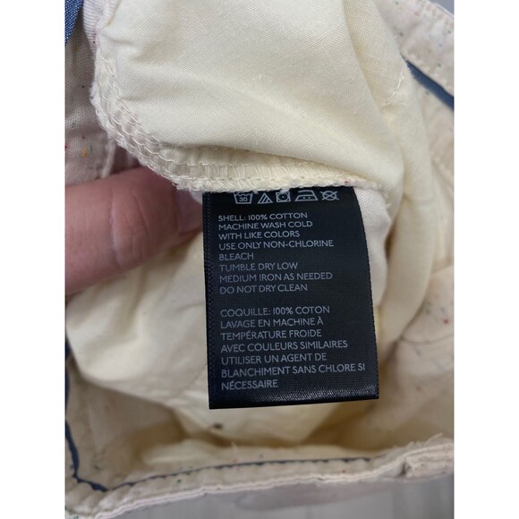 Shipmen Supply Co. Men’s Shorts White Multicolor Speckle Slim Size 32 - Picture 7 of 7